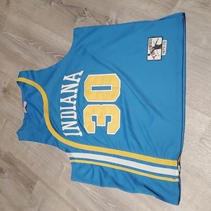 Authentic 1972-1973 Indiana Pacers George McGinnis #30 Throwback NBA Jersey